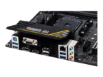 Asus   TUF GAMING A520M-PLUS II   Processor family AMD   Processor socket AM4   DDR4 DIMM   Memory slots 4   Supported hard disk drive interfaces 	SATA, M.2   Number of SATA connectors 4   Chipset  AMD A520   Micro ATX
