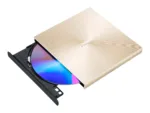 Asus   ZenDrive U8M (SDRW-08U8M-U)   Interface  USB Type-C   DVD±RW   CD read speed 24 x   CD write speed 24 x   Gold