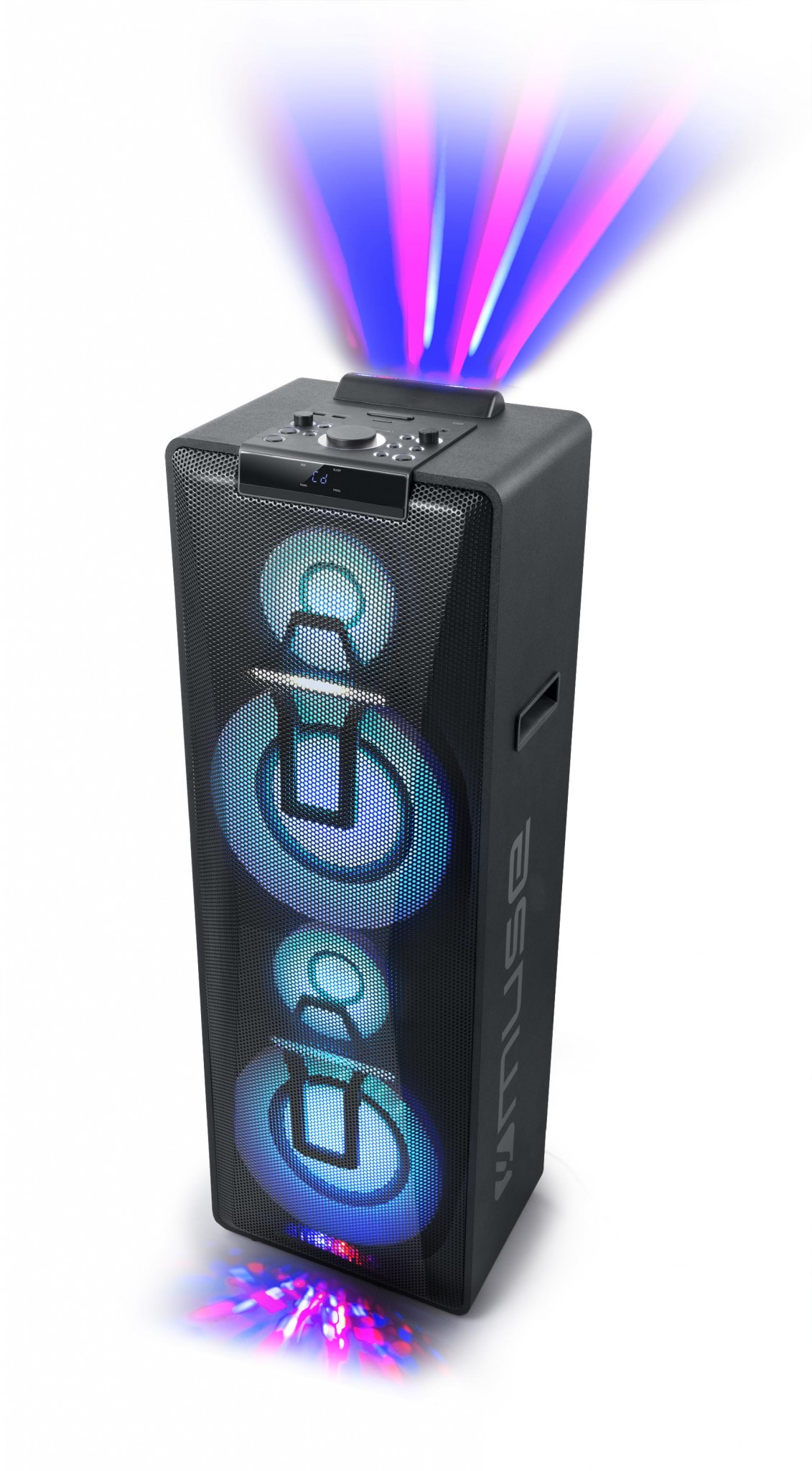 344118-m-1990dj-3700460206512-0.webp Muse Party Box Double Bluetooth CD Speaker M-1990 DJ 1000 W Bluetooth Black Portable Wireless connection