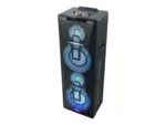 Muse   Party Box Double Bluetooth CD Speaker   M-1990 DJ   1000 W   Bluetooth   Black   Portable   Wireless connection