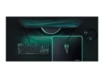 Deepcool   PREMIUM CLOTH GAMING MOUSE PAD   GM810   Black surface, DeepCool green edge
