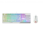 MSI   Vigor GK30 COMBO WHITE   Keyboard and Mouse Set   Wired   Mouse included   US   White
