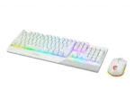 MSI   Vigor GK30 COMBO WHITE   Keyboard and Mouse Set   Wired   Mouse included   US   White