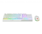 MSI   Vigor GK30 COMBO WHITE   Keyboard and Mouse Set   Wired   Mouse included   US   White