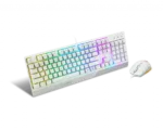 MSI   Vigor GK30 COMBO WHITE   Keyboard and Mouse Set   Wired   Mouse included   US   White