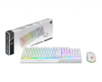 MSI   Vigor GK30 COMBO WHITE   Keyboard and Mouse Set   Wired   Mouse included   US   White