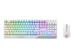 MSI   Vigor GK30 COMBO WHITE   Keyboard and Mouse Set   Wired   Mouse included   US   White