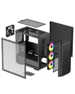 Deepcool   MID TOWER CASE   CG560   Side window   Black   Mid-Tower   ATX PS2