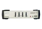 Aten 4-Port PS/2-USB VGA/Audio KVMP Switch with OSD   CS1734B