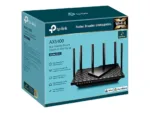 Dual-Band Wi-Fi 6 Router   Archer AX72   802.11ax   10/100 Mbit/s   Ethernet LAN (RJ-45) ports 3   Mesh Support No   MU-MiMO No   No mobile broadband   Antenna type 4x fixed external