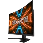 Gigabyte   Gaming Monitor   G32QC A   31.5 ”   VA   QHD   165 Hz   1 ms   2‎560 x 1440 pixels   350 cd/m²   HDMI ports quantity 2   Black   Warranty 36 month(s)