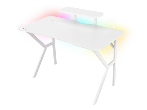 Genesis   Gaming Desk   Holm 320 RGB   White