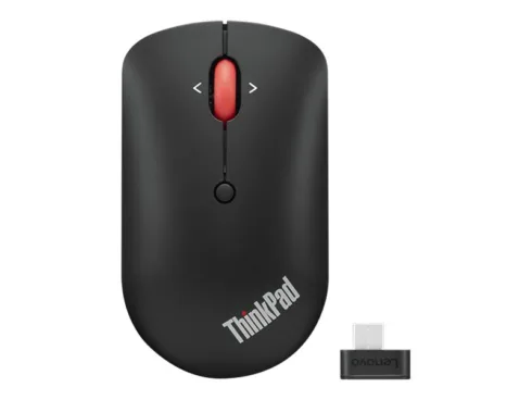 Lenovo   ThinkPad USB-C Wireless Compact Mouse   Black