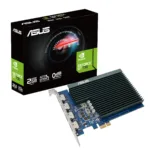 Asus   GT730-4H-SL-2GD5   NVIDIA   2 GB   GeForce GT 730   GDDR5   HDMI ports quantity 4   PCI Express 2.0   Memory clock speed 5010 MHz   Processor frequency 902 MHz