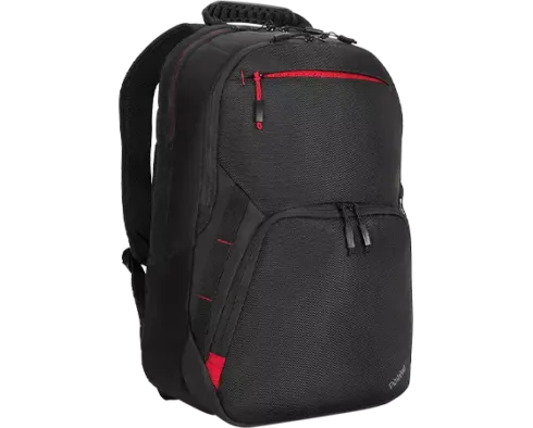 Lenovo   ThinkPad Essential Plus 15.6-inch Backpack (Sustainable & Eco-friendly, made with recycled PET: Total 28% Exterior: 60%)   Essential   Backpack   Black   15.6 „