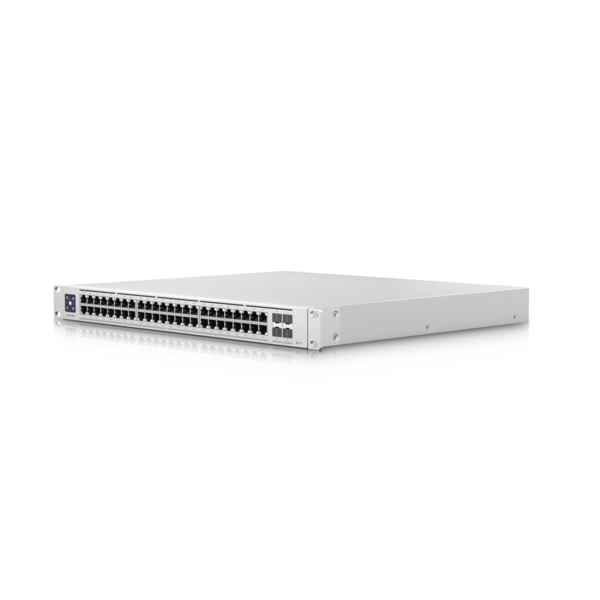 348306-usw-enterprise-48-poe-810010074768-0.webp Ubiquiti Switch Enterprise 48 PoE USW-Enterprise-48-PoE Managed L3 Rackmountable Gigabit Ethernet (copper) ports quantity 48 (100MbE/1GbE/2.5GbE) SFP+ ports quantity 4 PoE+ ports quantity 48 Power supply type AC/DC, internal, 100-240V, 10A max, 750W