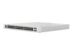 Ubiquiti   Switch Enterprise 48 PoE   USW-Enterprise-48-PoE   Managed L3   Rackmountable   Gigabit Ethernet (copper) ports quantity 48 (100MbE/1GbE/2.5GbE)   SFP+ ports quantity 4   PoE+ ports quantity 48   Power supply type AC/DC, internal, 100-240V, 10A max, 750W