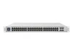 Ubiquiti   Switch Enterprise 48 PoE   USW-Enterprise-48-PoE   Managed L3   Rackmountable   Gigabit Ethernet (copper) ports quantity 48 (100MbE/1GbE/2.5GbE)   SFP+ ports quantity 4   PoE+ ports quantity 48   Power supply type AC/DC, internal, 100-240V, 10A max, 750W