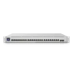 Ubiquiti   Switch Enterprise 24 PoE   USW-Enterprise-24-PoE   Managed L3   Rackmountable   Gigabit Ethernet (copper) ports quantity 12×10/100/1000 Mbps + 12×100/1000/2500 Mbps   SFP ports quantity 0   SFP+ ports quantity 2   PoE+ ports quantity 24   Power supply type AC/DC, Internal, 550W