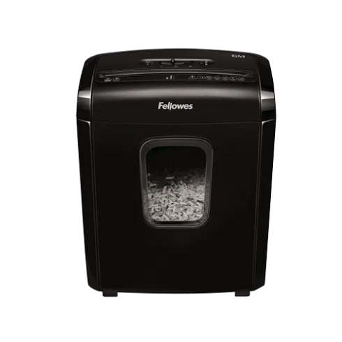 Powershred   6M   Black   13 L   Credit cards shredding   Paper handling standard/output 6 sheets per pass   Mini-Cut Shredder   Warranty 24 month(s)