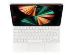 Apple   Magic Keyboard for 12.9-inch iPad Pro (3rd-6th gen)   Compact Keyboard   Wireless   SE   White   Smart Connector