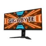 Gigabyte   Gaming Monitor   M34WQ-EK   34 ”   IPS   WQHD   21:9   144 Hz   1 ms   3440 x 1440   400 cd/m²   HDMI ports quantity 2