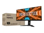 Gigabyte   Gaming Monitor   M34WQ-EK   34 ”   IPS   WQHD   21:9   144 Hz   1 ms   3440 x 1440   400 cd/m²   HDMI ports quantity 2