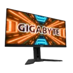 Gigabyte   Gaming Monitor   M34WQ-EK   34 ”   IPS   WQHD   21:9   144 Hz   1 ms   3440 x 1440   400 cd/m²   HDMI ports quantity 2