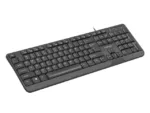 Natec Keyboard, Trout, US Layout, Slim, Black   Natec   NKL-0967 Trout   Standard   Wired   US   Black   USB Type-A   349 g