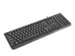 Natec Keyboard, Trout, US Layout, Slim, Black   Natec   NKL-0967 Trout   Standard   Wired   US   Black   USB Type-A   349 g