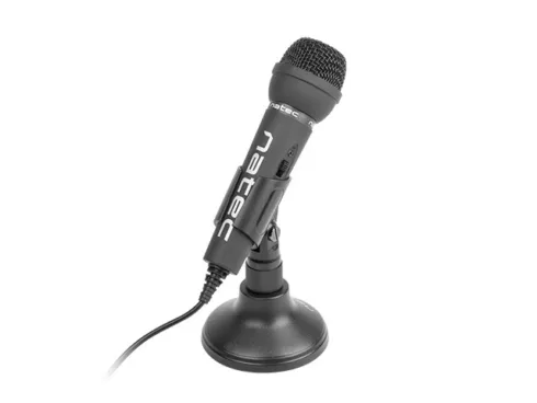 Natec   Microphone   NMI-0776 Adder   Black   Wired