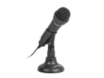 Natec   Microphone   NMI-0776 Adder   Black   Wired