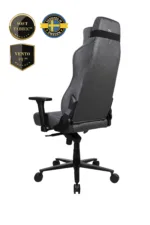 Arozzi Vernazza Vento Gaming Chair Vento Polyurethane; Soft Fabric; Metal; Aluminium   Ash