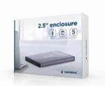 Gembird EE2-U3S-3-LG SATA USB 3.0 2.5" kietojo disko dėklas iš šono