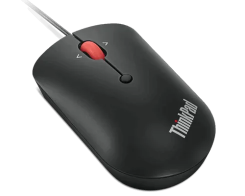 Lenovo   ThinkPad USB-C Wired Compact Mouse   USB-C   Raven black