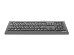 Natec Keyboard, Barracuda, US Layout, Slim   Natec   Keyboard   Barracuda   Standard   Wired   US   Black   529 g