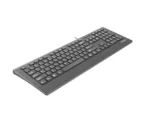 Natec Keyboard, Barracuda, US Layout, Slim   Natec   Keyboard   Barracuda   Standard   Wired   US   Black   529 g