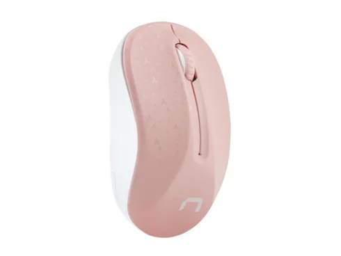 Natec Mouse, Toucan, Wireless, 1600 DPI, Optical, Pink-White   Natec   Mouse   Optical   Wireless   Pink/White