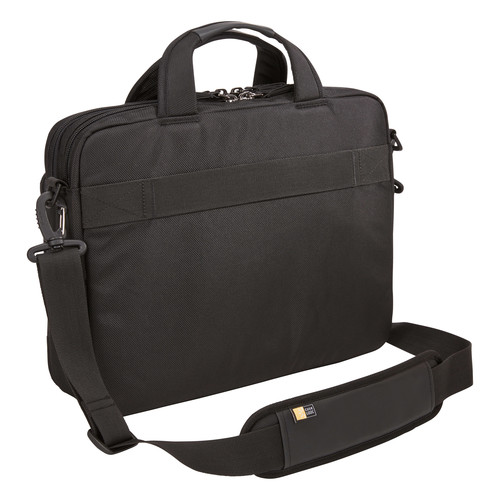 351451-notia114-black-085854258647-0.webp Case Logic NOTIA-114 Slim Briefcase Fits up to size 14 ” Black Shoulder strap