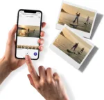 Fujifilm instax WIDE Link   Colour   Photo Printer   Mocha Gray