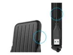 Portable Hard Drive   ARMOR A66   1000 GB   USB 3.2 Gen1   Black