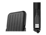 Silicon Power Portable Hard Drive   Armor A66   4000 GB   USB 3.2 Gen 1   Black