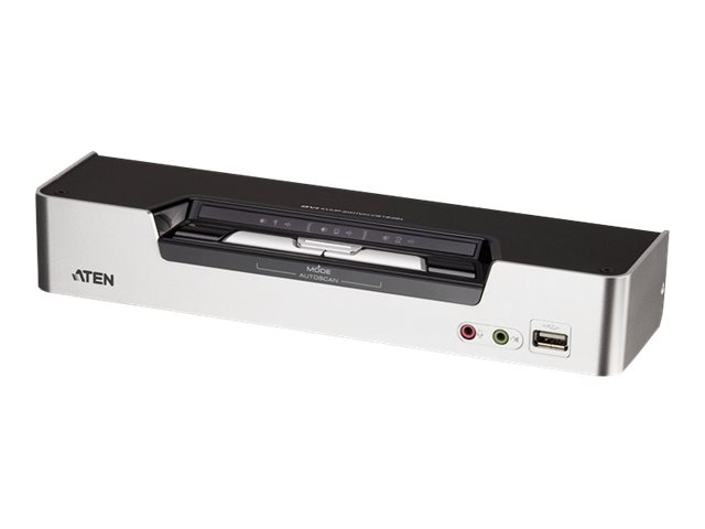 353953-cs1642a-at-g-4710423779679-0.webp ATEN CS1642A-AT-G ATEN CS1642A 2-port DVI Dual View USB 2.0 KVMP Switch, 2.1 Surround Sound Aten