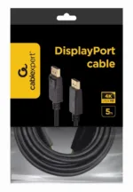 Gembird   DisplayPort cable, 4K   CC-DP2-5M   2x Displayport (male)   DisplayPort to DisplayPort   5 m