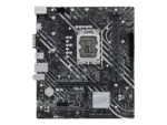 Asus   PRIME H610M-K D4   Processor family Intel   Processor socket  LGA1700   DDR4 DIMM   Memory slots 2   Supported hard disk drive interfaces SATA, M.2   Number of SATA connectors 4   Chipset Intel H610   mATX