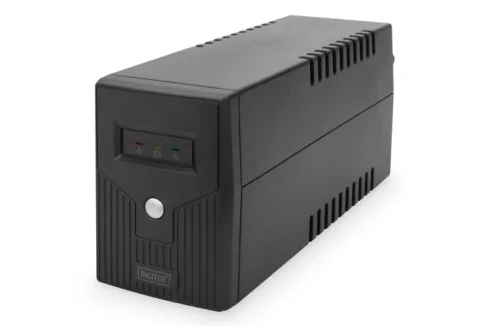 Digitus   Line-Interactive UPS   Line-Interactive UPS DN-170063, 600VA, 360W, 1x 12V/7Ah battery, 2x CEE 7/7 outlet, 2x RJ-11, 1x USB 2.0 type B, LED, Simulated Sine Wave, 298x101x142mm, 4.35kg   600 VA   360 W