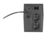 Digitus   Line-Interactive UPS   Line-Interactive UPS DN-170063, 600VA, 360W, 1x 12V/7Ah battery, 2x CEE 7/7 outlet, 2x RJ-11, 1x USB 2.0 type B, LED, Simulated Sine Wave, 298x101x142mm, 4.35kg   600 VA   360 W