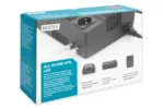 Digitus   All-in-One UPS   All-in-One UPS, 600VA/360W, LED 12V/7Ah x1, 4x CEE 7/7,3x IEC C13, USB, RJ45   600 VA   360 W
