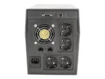 Digitus   Line-Interactive UPS   Line-Interactive UPS DN-170074, 1000VA, 600W, 2x 12V/7Ah battery, 4x CEE 7/7 outlet, 2x RJ45, 1x USB 2.0 type B, 1x RS232, LCD, Simulated Sine Wave, 338x150x162mm, 7.8kg   1000 VA   600 W
