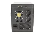 Digitus   Line-Interactive UPS   Line-Interactive UPS DN-170075, 1500VA, 900W, 2x 12V/9Ah battery, 4x CEE 7/7 outlet, 2x RJ45, 1x USB 2.0 type B, 1x RS232, LCD, Simulated Sine Wave, 380x158x198mm, 10.1kg   1500 VA   900 W
